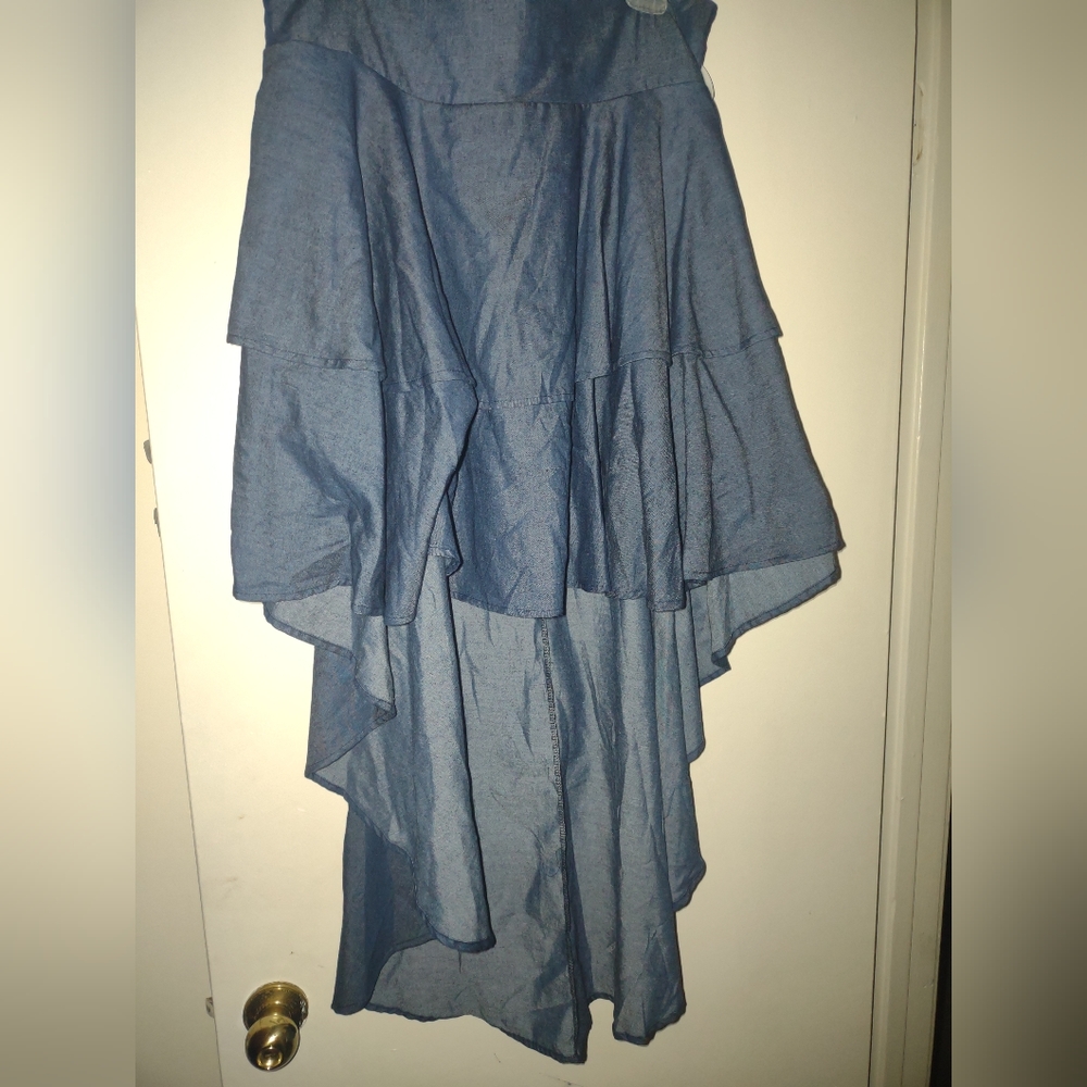 Hi-low 3 tier Skirt